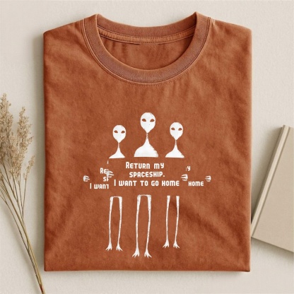 Magmoo Return My Spaceship I Want To Go Home T-shirt