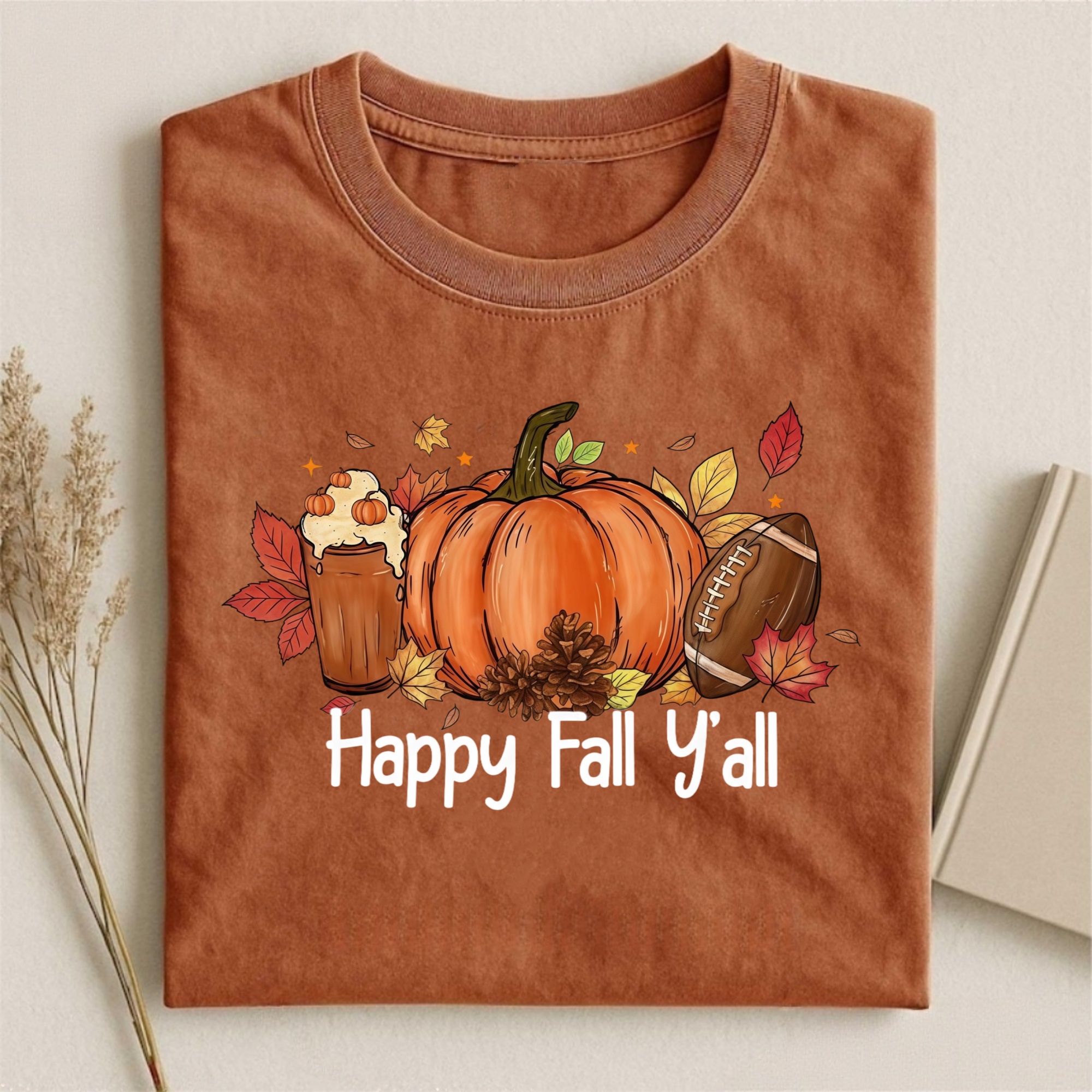 Magmoo Happy F'all Yall T-shirt