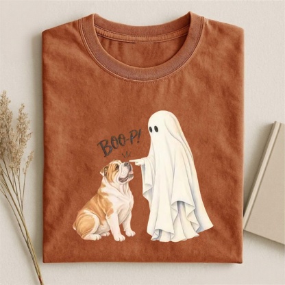 Magmoo English Bulldog Boop T-shirt