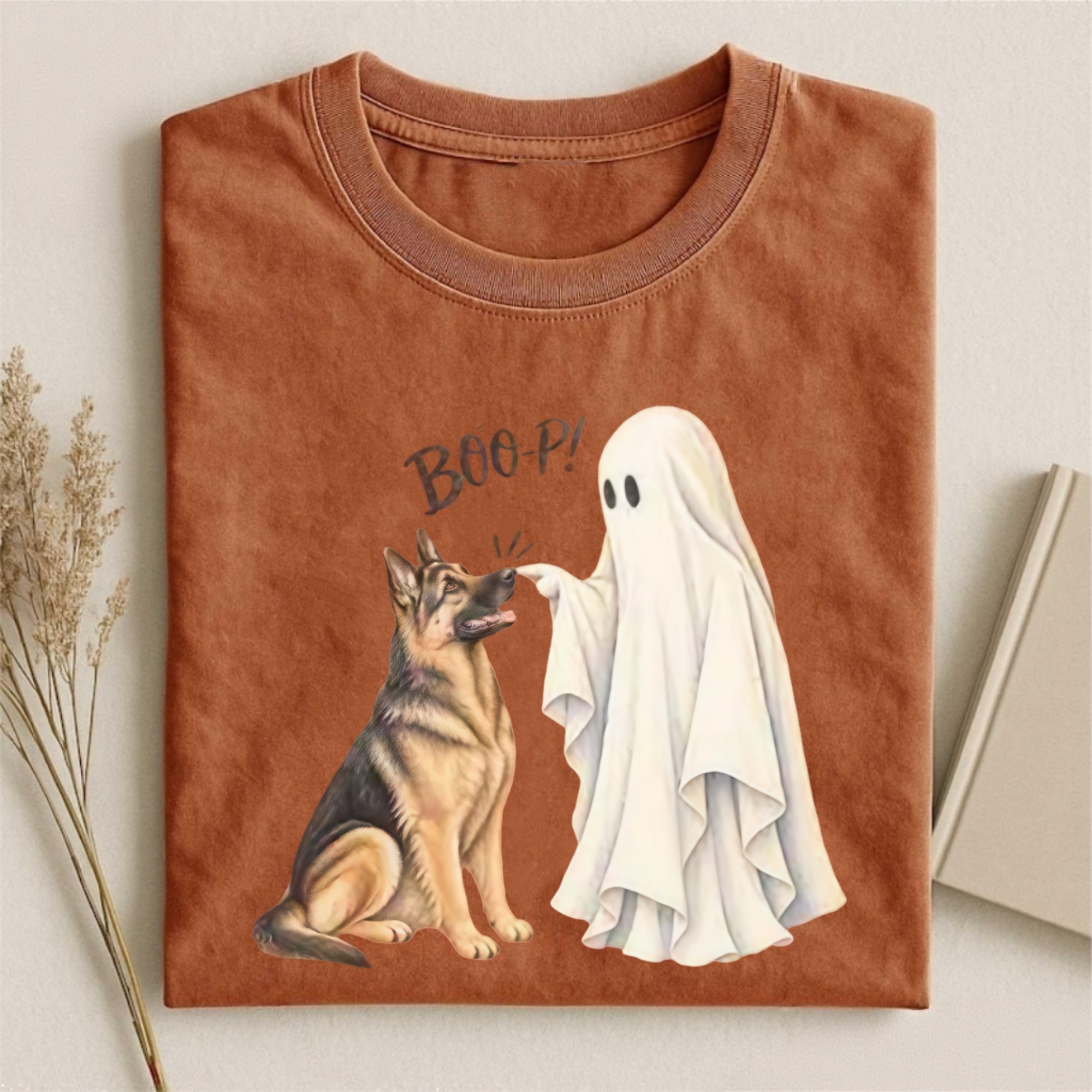 Magmoo German Sherpherd Boop T-shirt