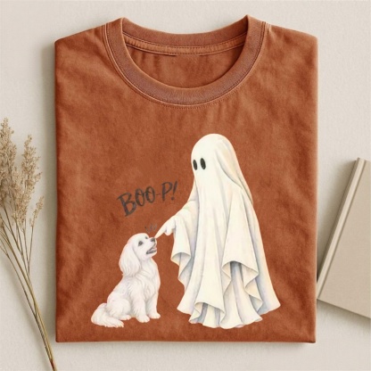 Magmoo Maltese Boop T-shirt