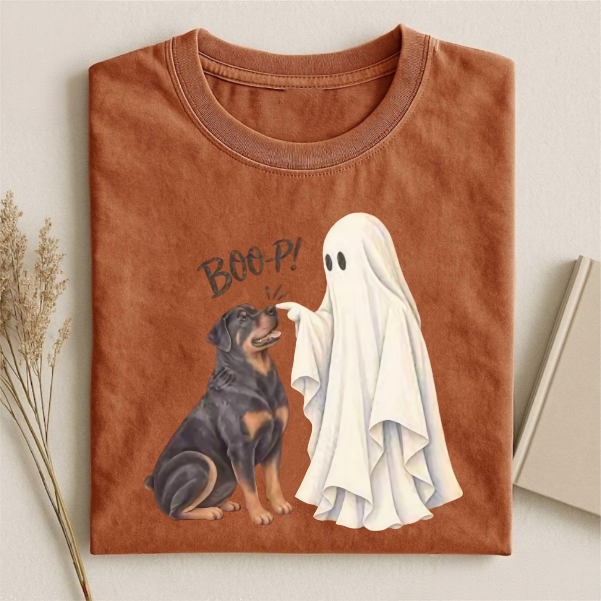 Magmoo Rottweiler Boop T-shirt