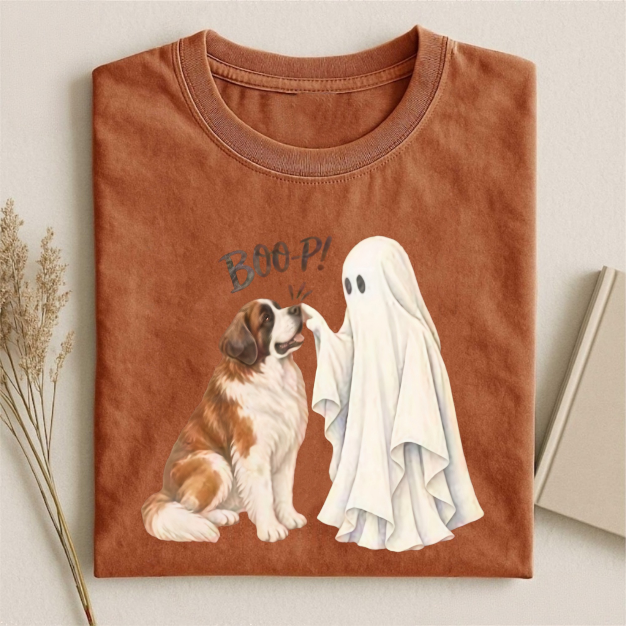 Magmoo Saint Bernard Boop T-shirt