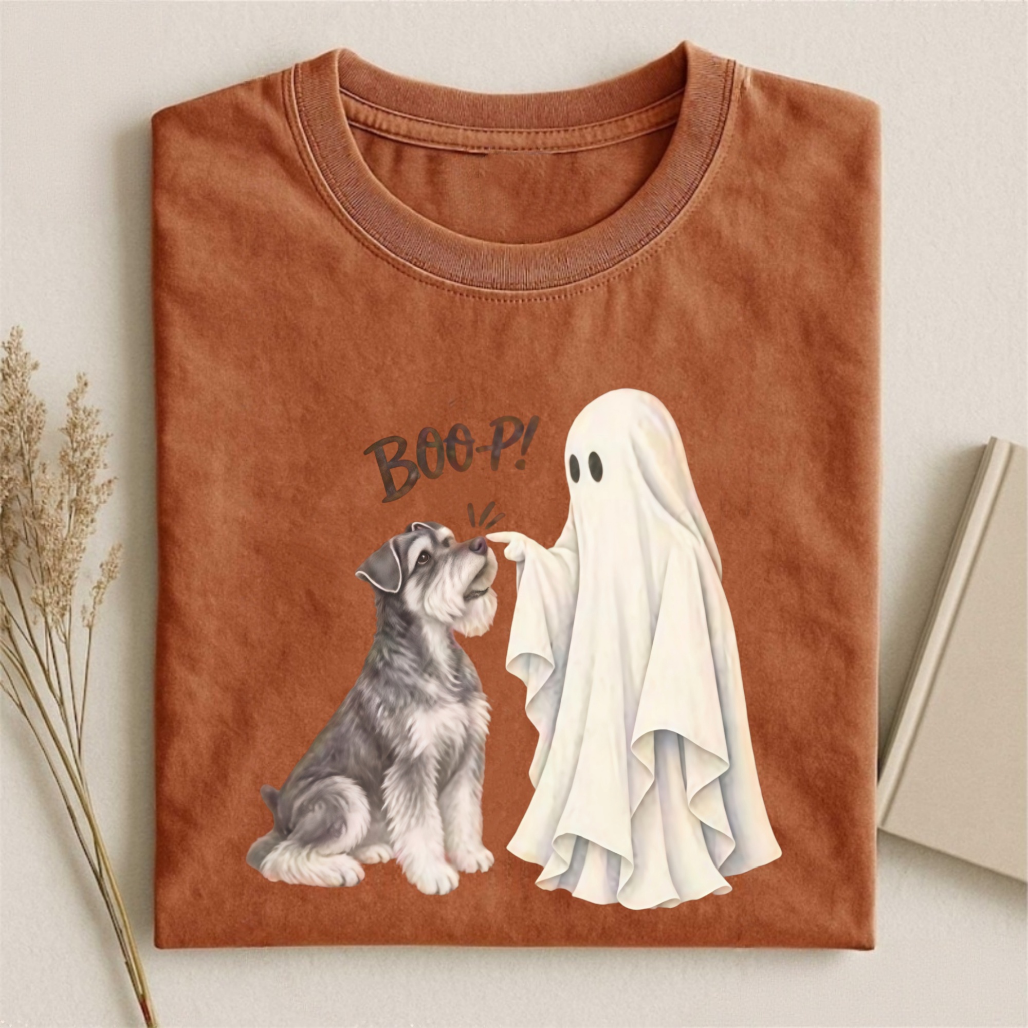 Magmoo Schnauzer Boop T-shirt