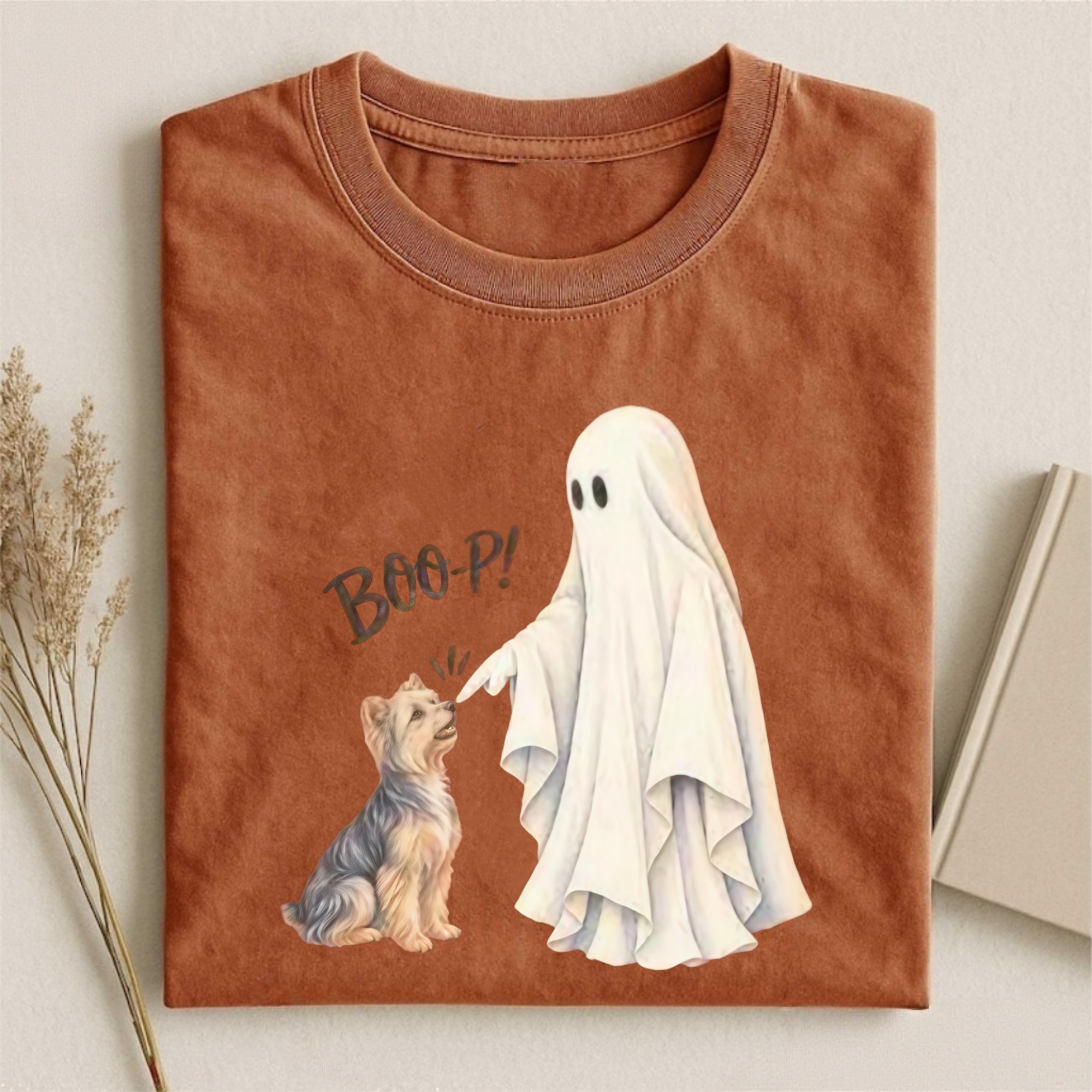 Magmoo Yorkshire Terrier Boop T-shirt
