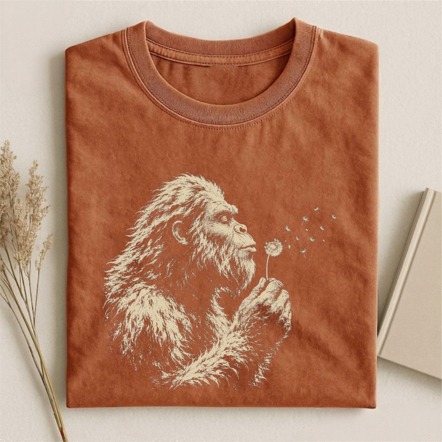 Magmoo Bigfoot Dandelion T-shirt