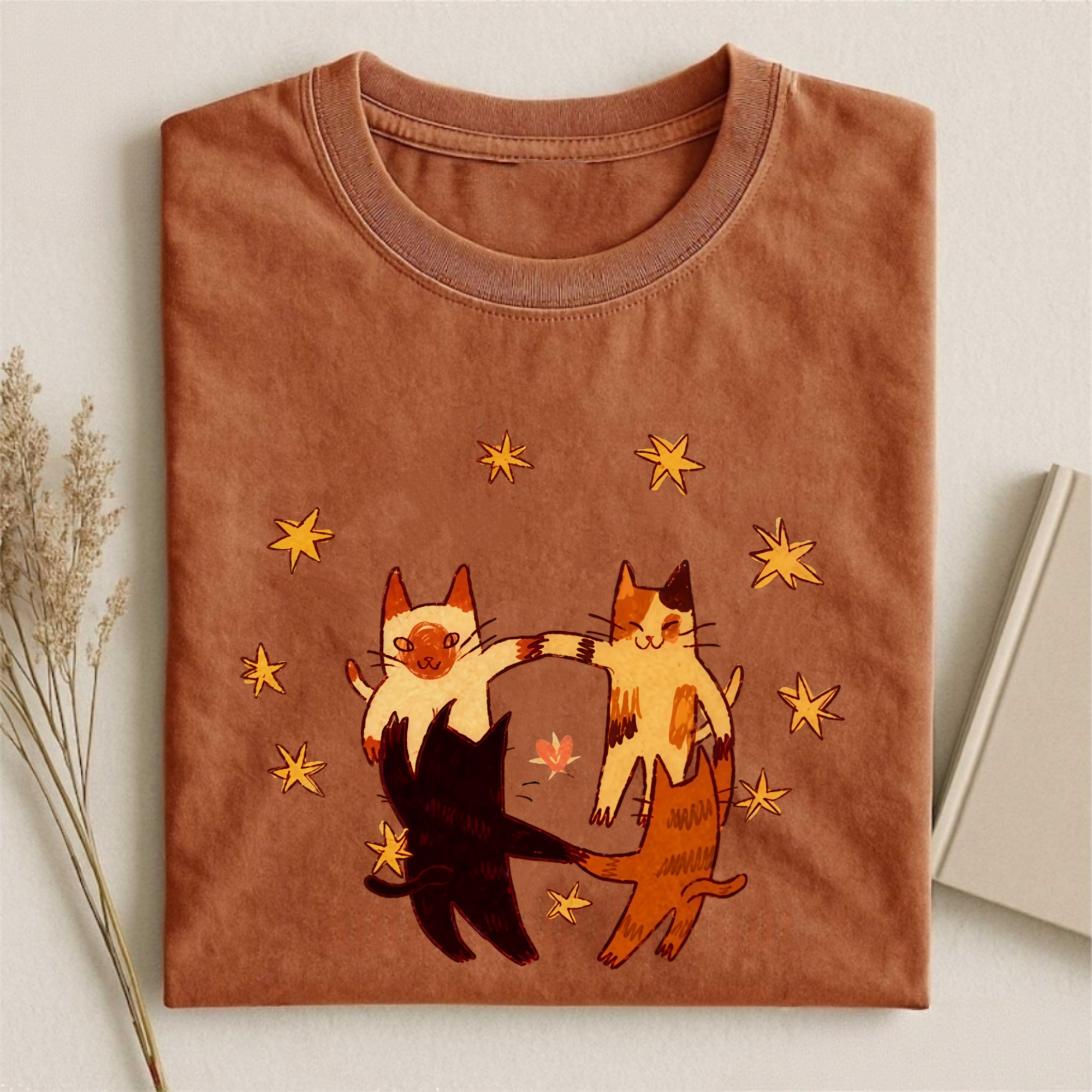 Magmoo Cute Dancing Cats T-shirt