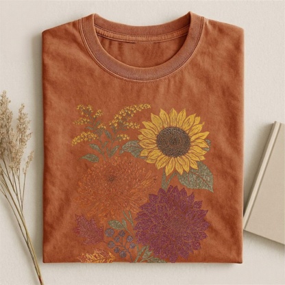 Magmoo Fall Floral T-shirt