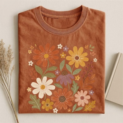 Magmoo Fall Wildflower T-shirt