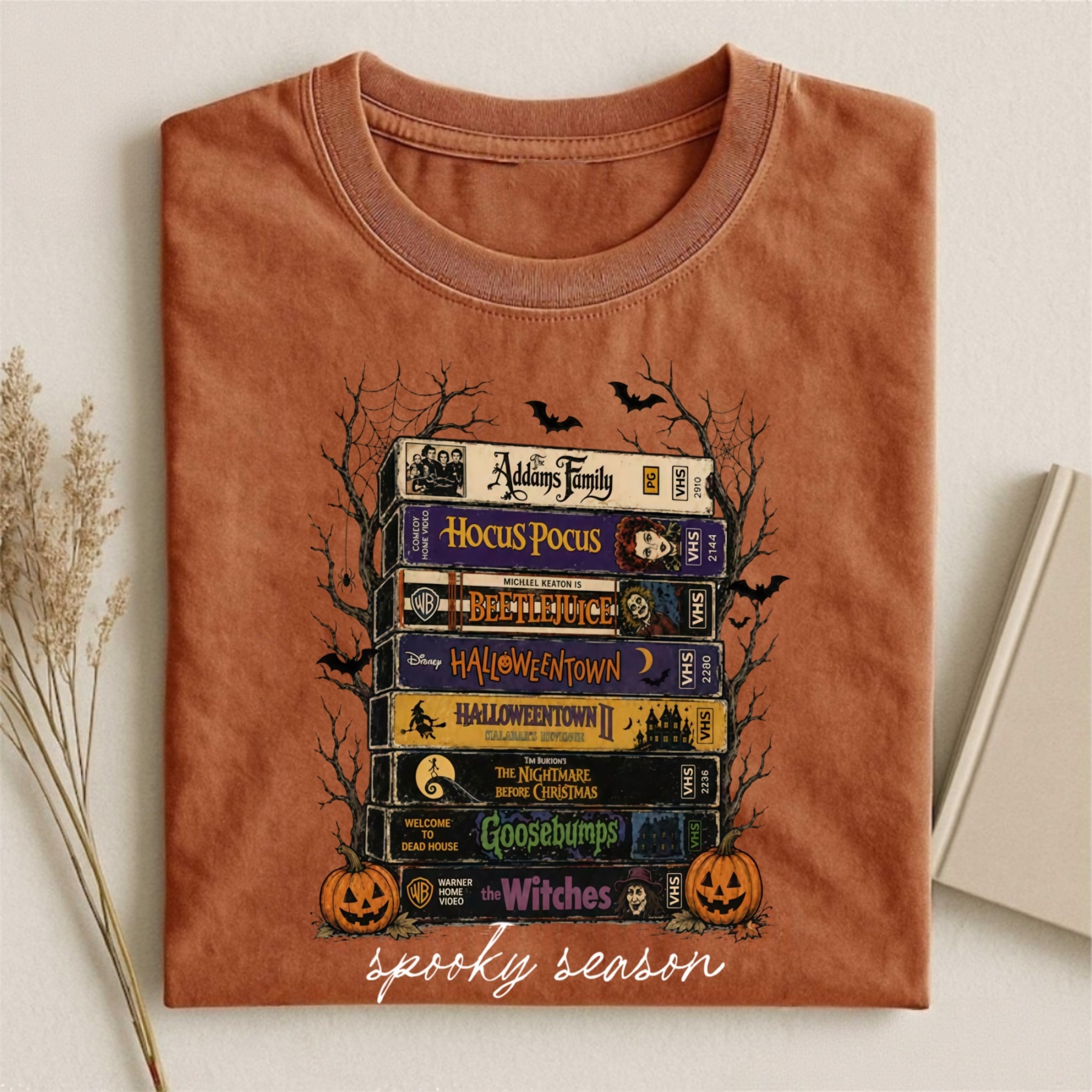 Magmoo Vintage Halloween VHS T-shirt