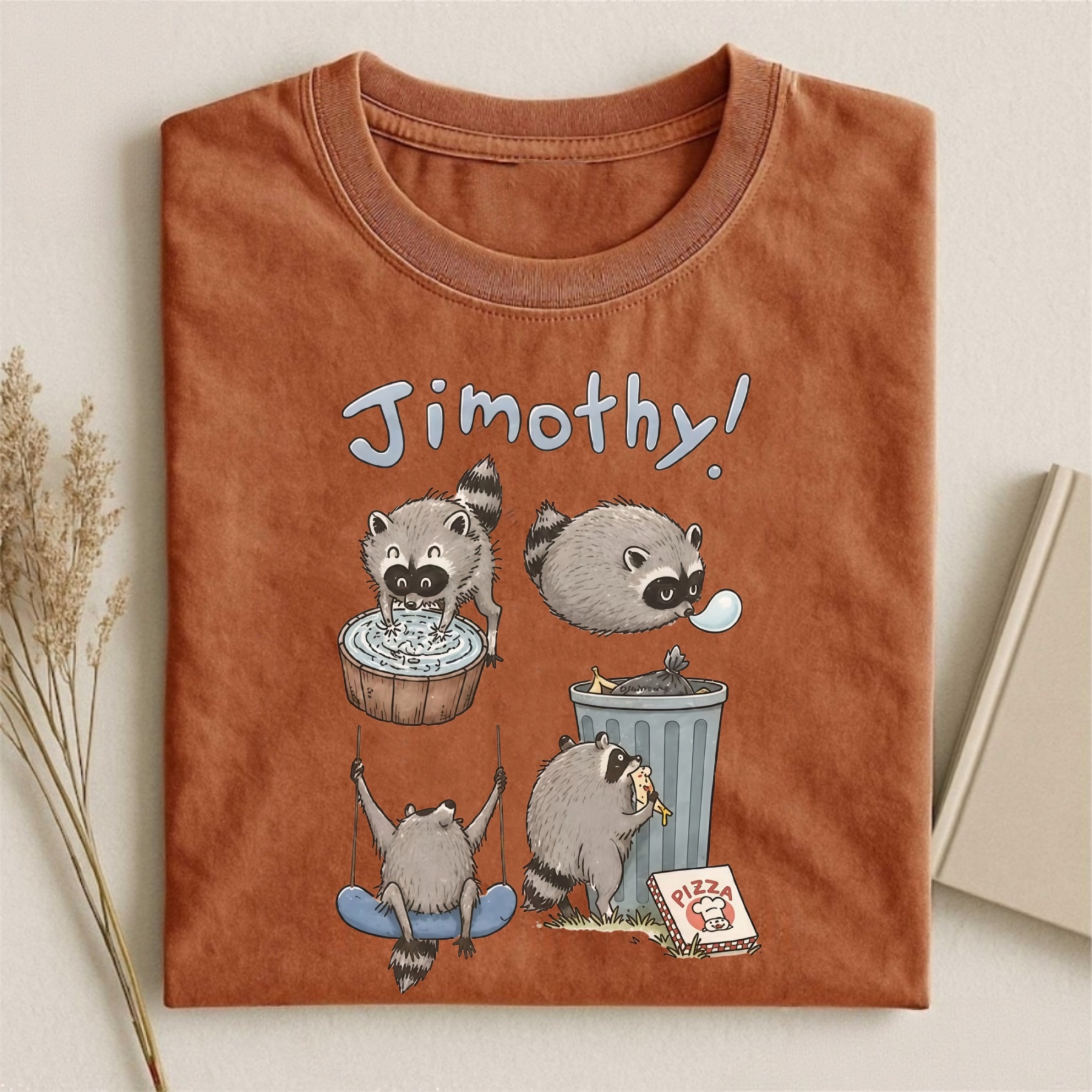 Magmoo Be A Jimothy Raccoon T-shirt