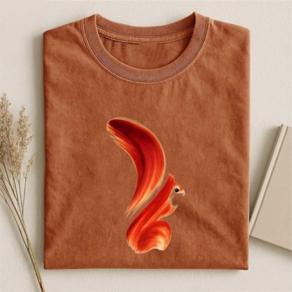 Magmoo Brushstroke Squirrel T-shirt