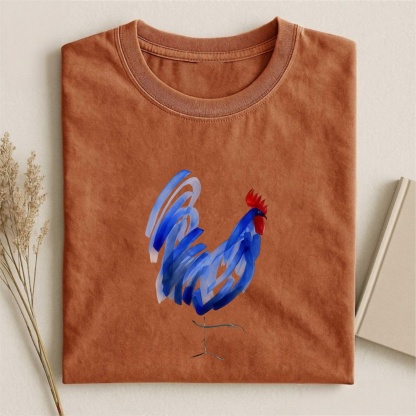 Magmoo Brushstroke Rooster T-shirt/ Sweatshirt/ Hoodie