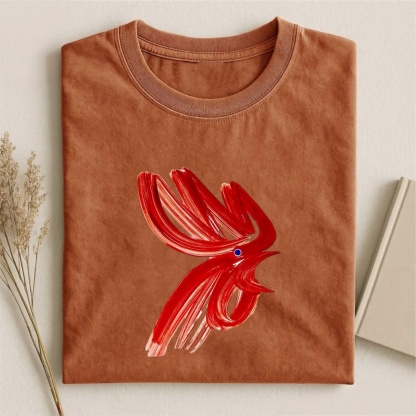 Magmoo Calligraphy Art Chicken T-shirt/ Sweatshirt/ Hoodie