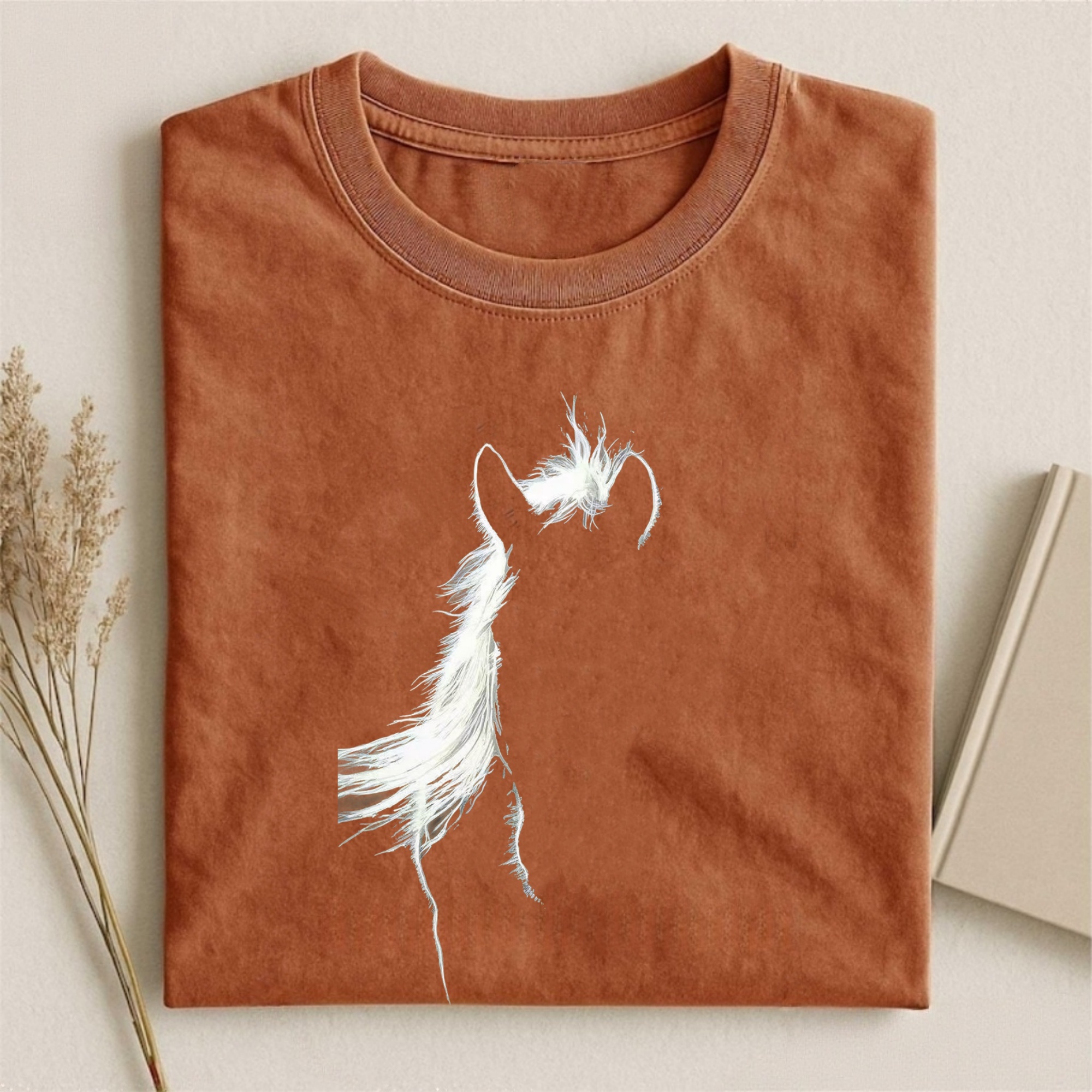 Magmoo White Mane Horse T-shirt/ Sweatshirt/ Hoodie