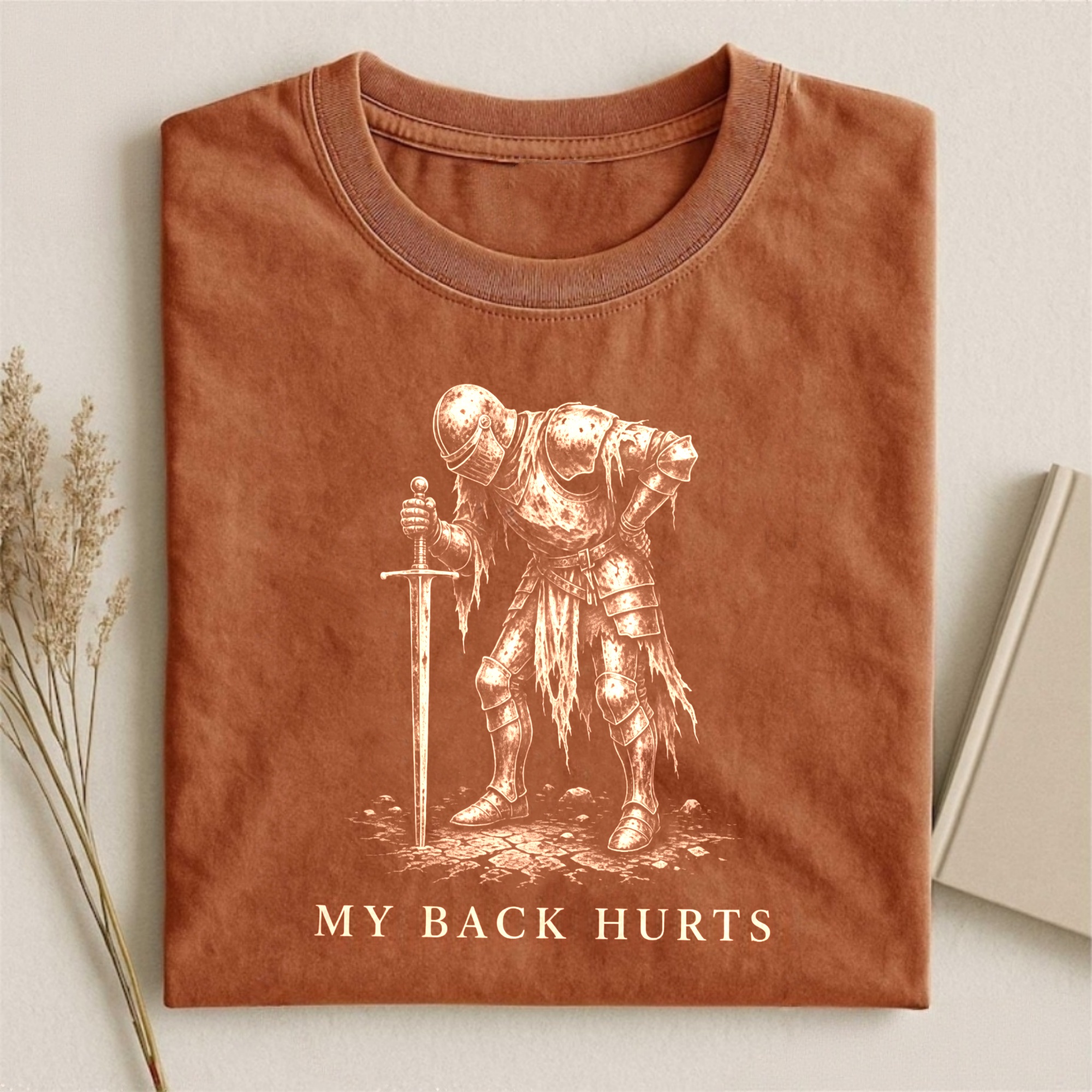 Magmoo Back Hurts Knight T-shirt