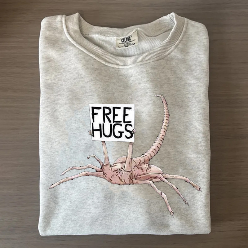 Funny Free Hugs T-shirt-Magmoo