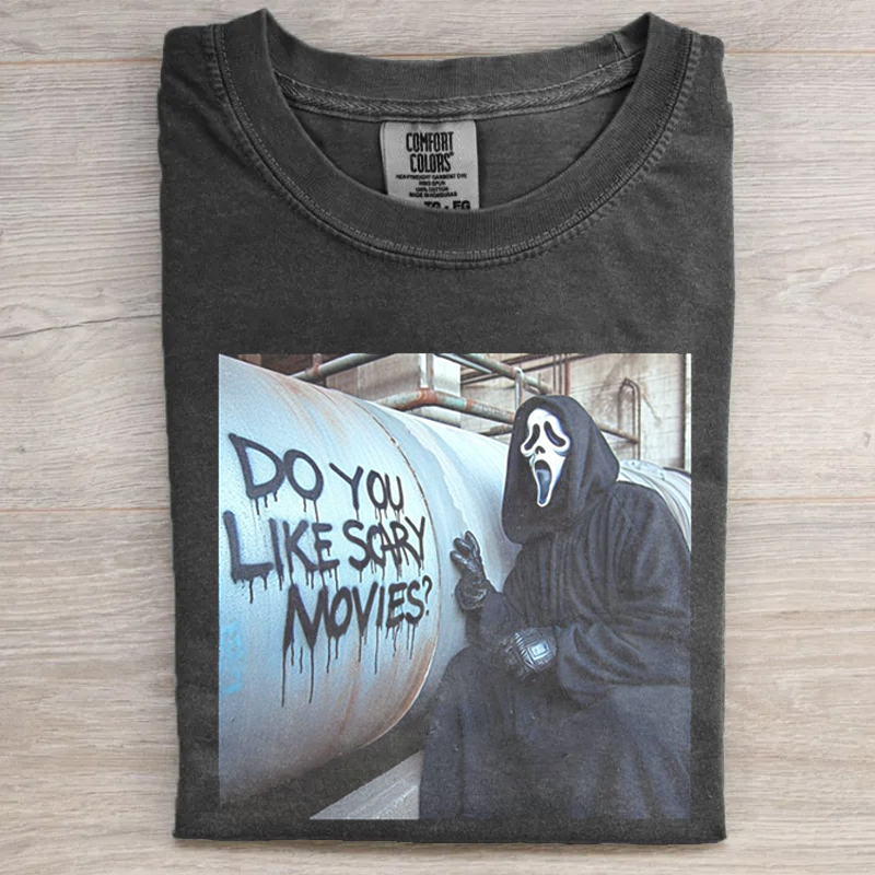 Vintage Halloween Graphic T-shirt-Magmoo