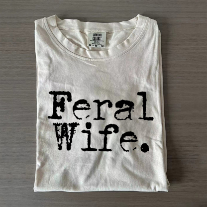 Feral Wife T-shirt-Magmoo