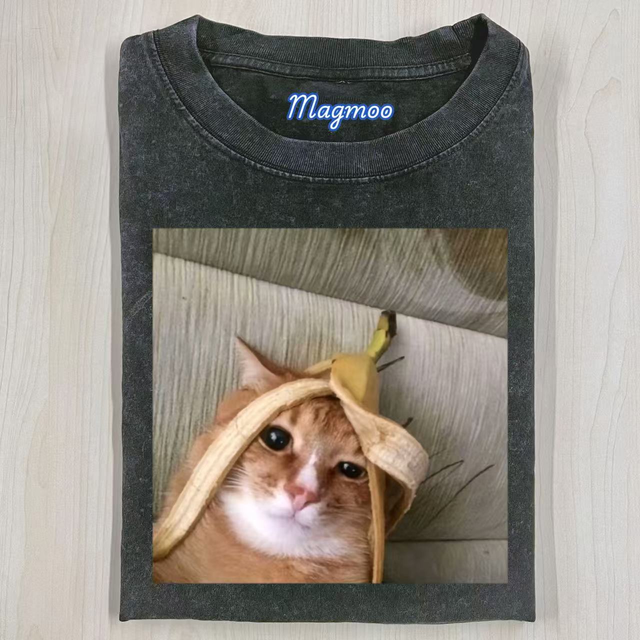 Banana Hat Kitten Shirt