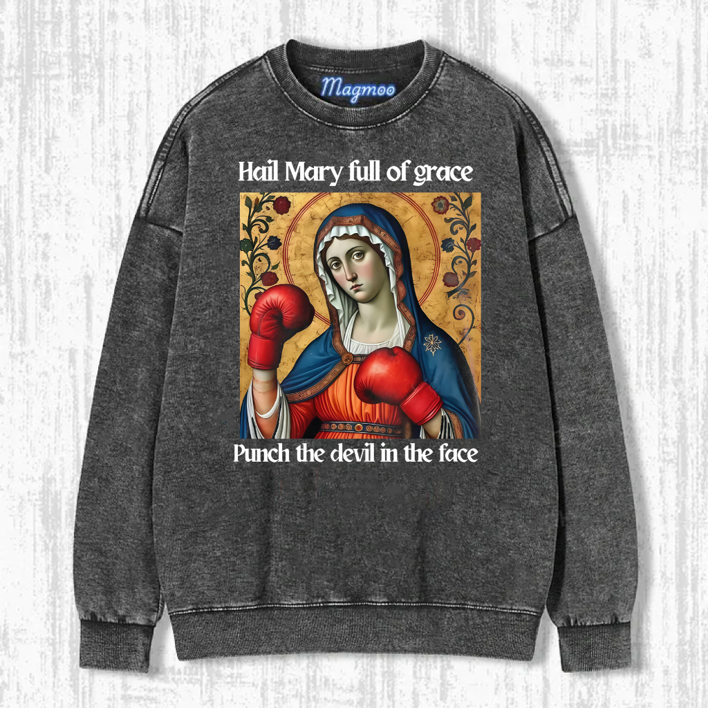 Punch the devil in the face Shirt-Magmoo