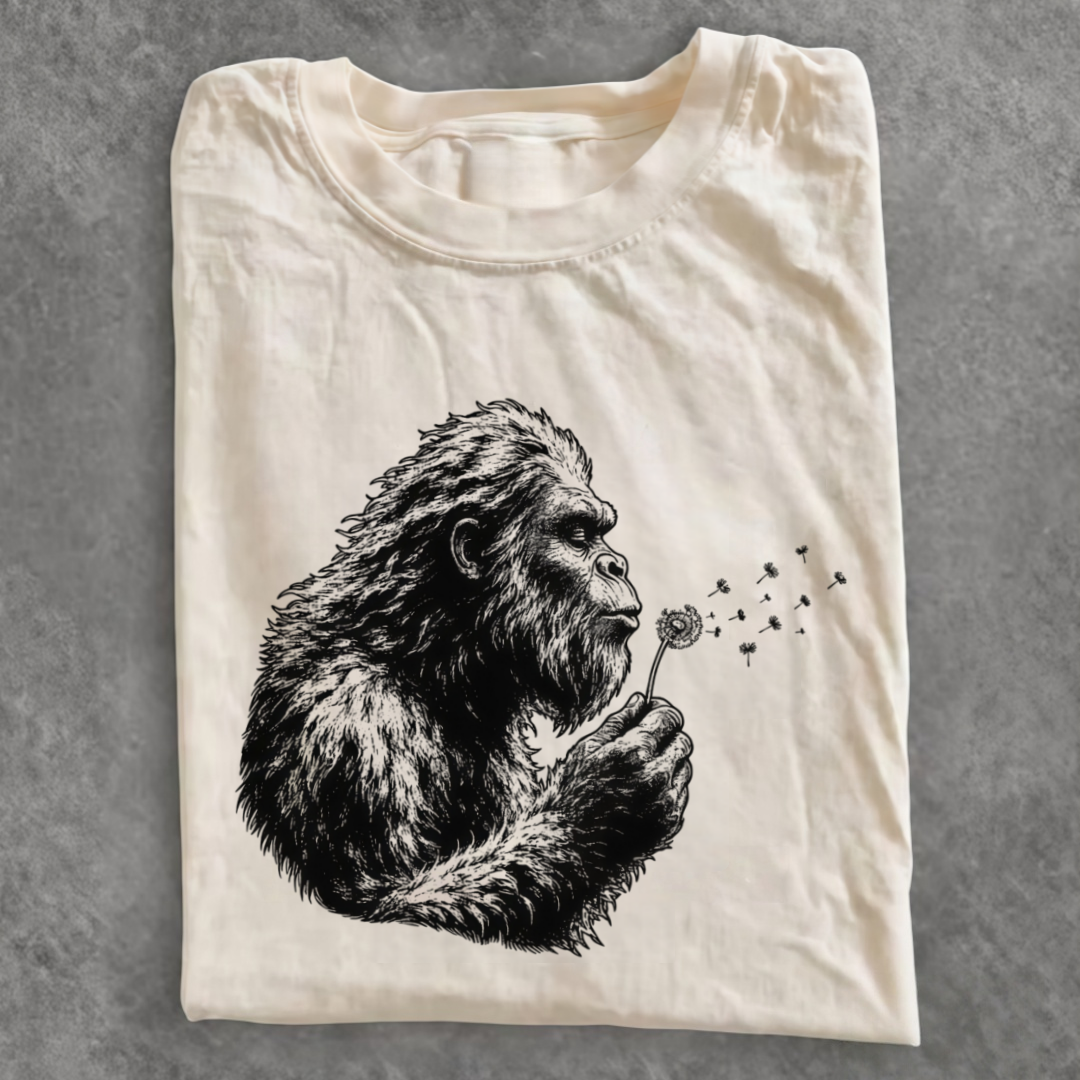 Magmoo Bigfoot Dandelion T-shirt