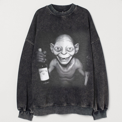 Party Hard Gollum Graphic T-shirt/Sweatshirt-Magmoo