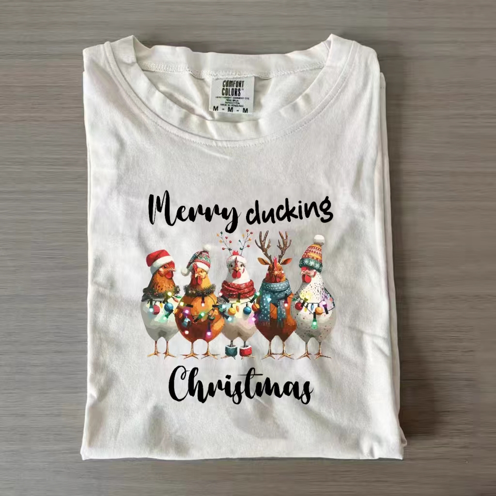 Merry Clucking Christmas T-Shirt