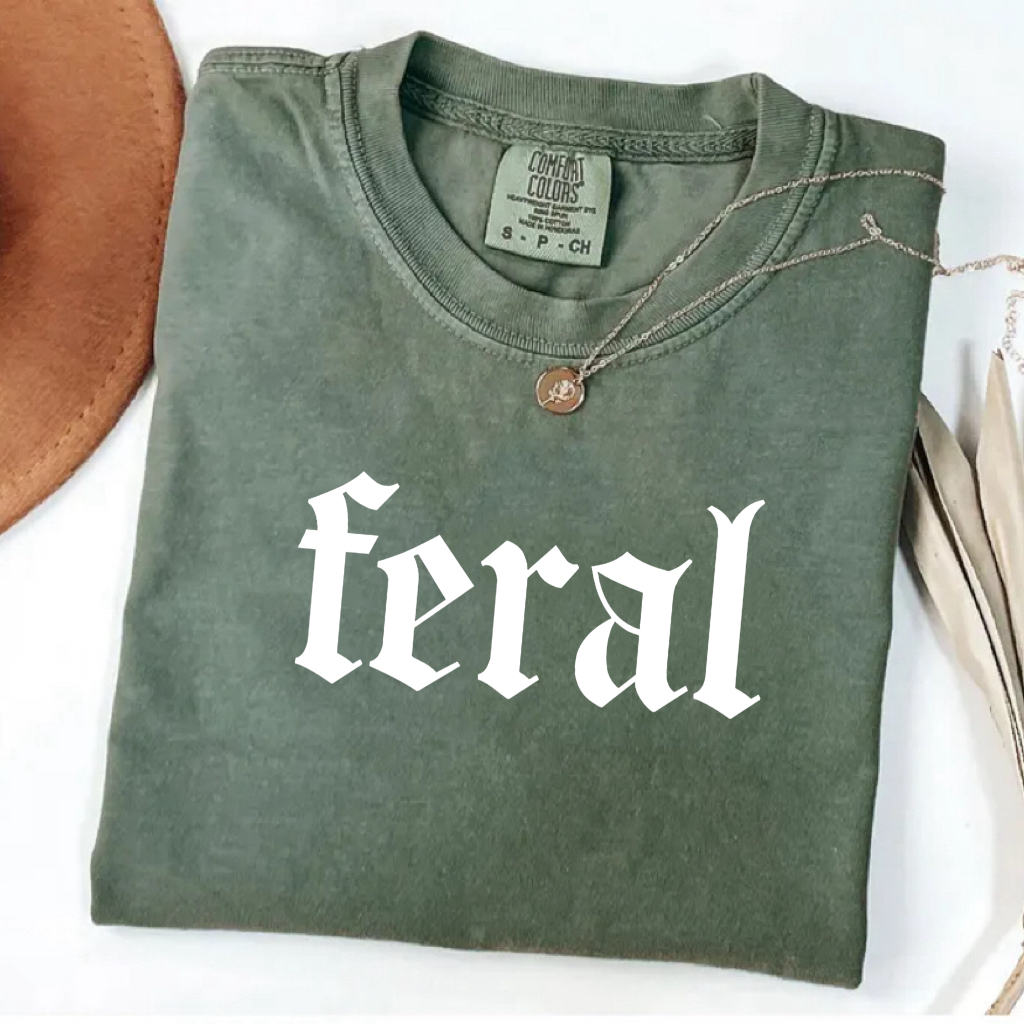 Feral Comfort Colors T-shirt