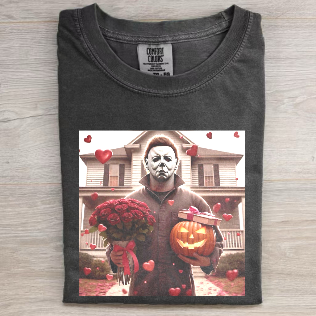 Vintage Halloween Graphic T-shirt-Magmoo
