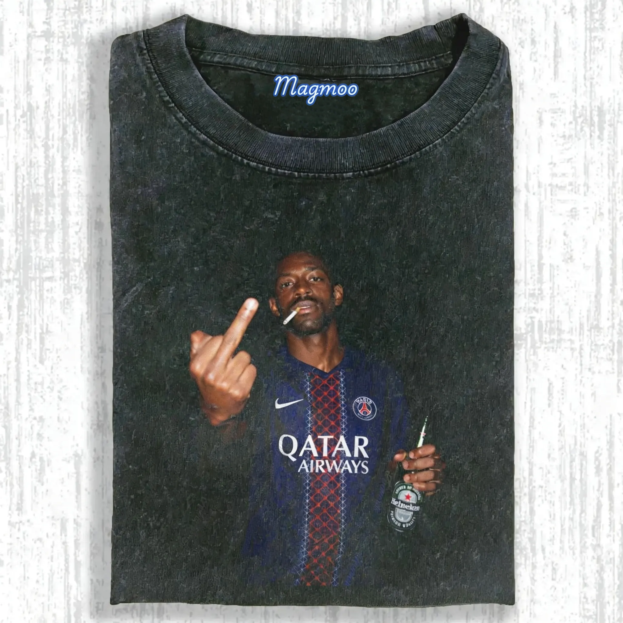 Washed Football Spirit Shirt