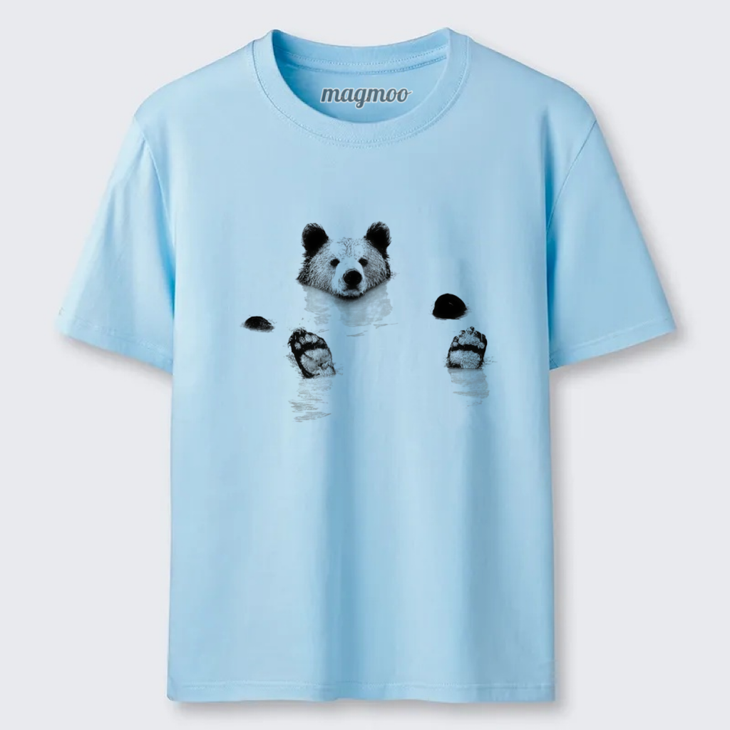 Magmoo Swimming Bear T-shirt