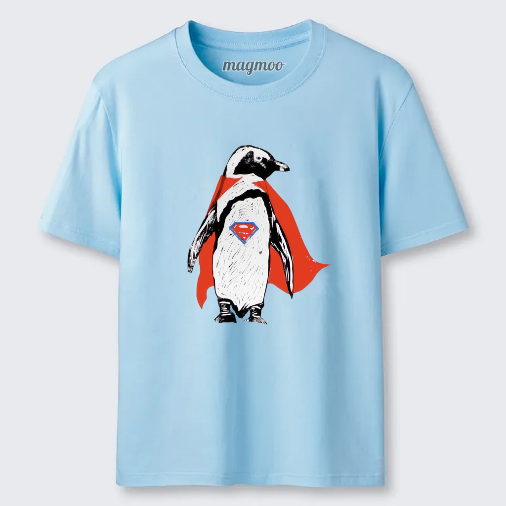 Magmoo Superman Penguin T-shirt