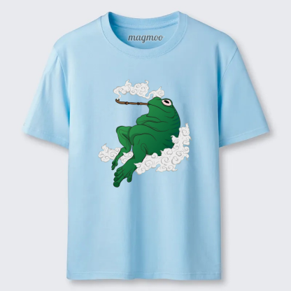 Magmoo Zen Smoking Frog T-shirt