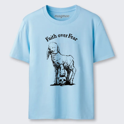 Magmoo Faith Over Fear Lamb T-shirt