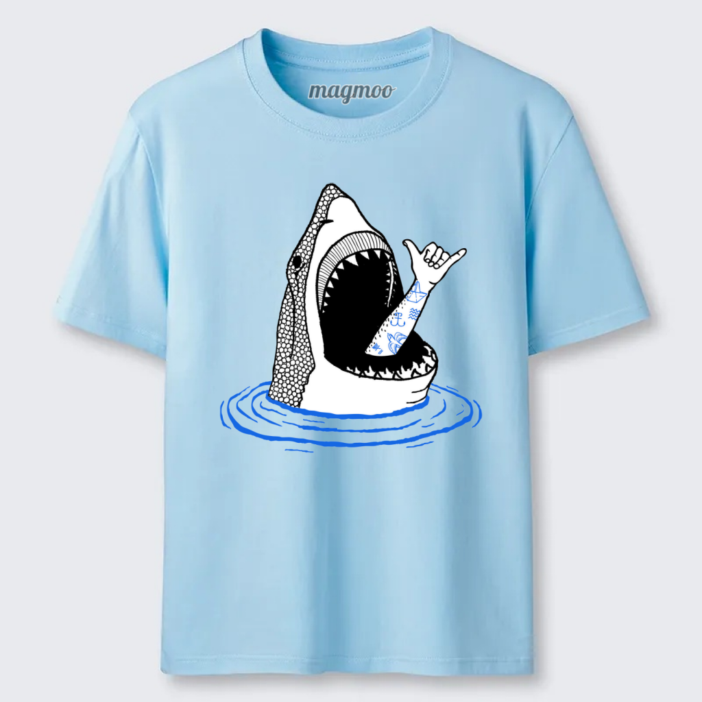 Magmoo Tattoo Shark Shaka T-shirt