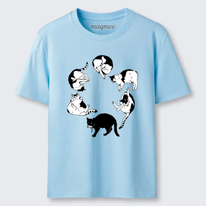 Magmoo Circle of Cats T-shirt