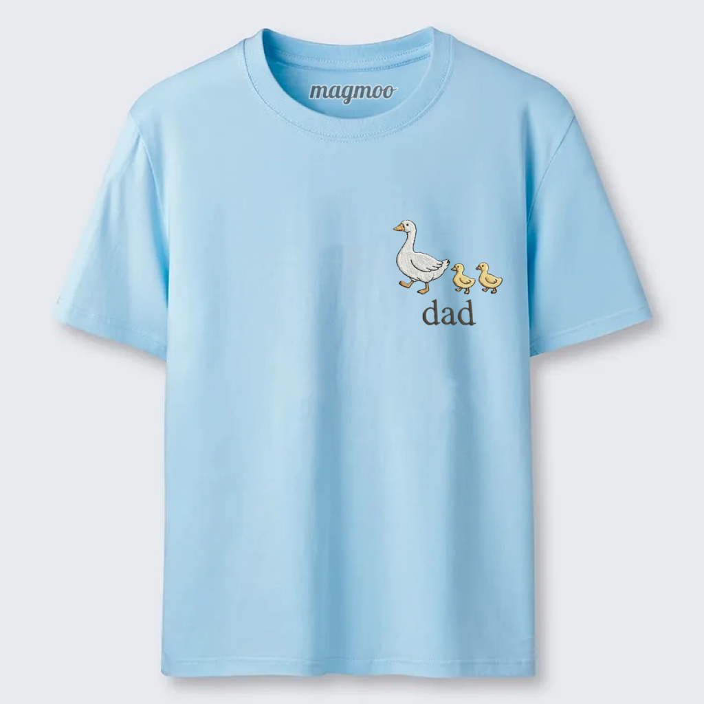 Magmoo Embroidered Dad Goose T-shirt