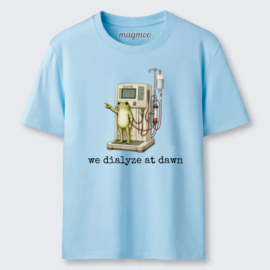 Magmoo Funny Dialysis Nurse T-shirt