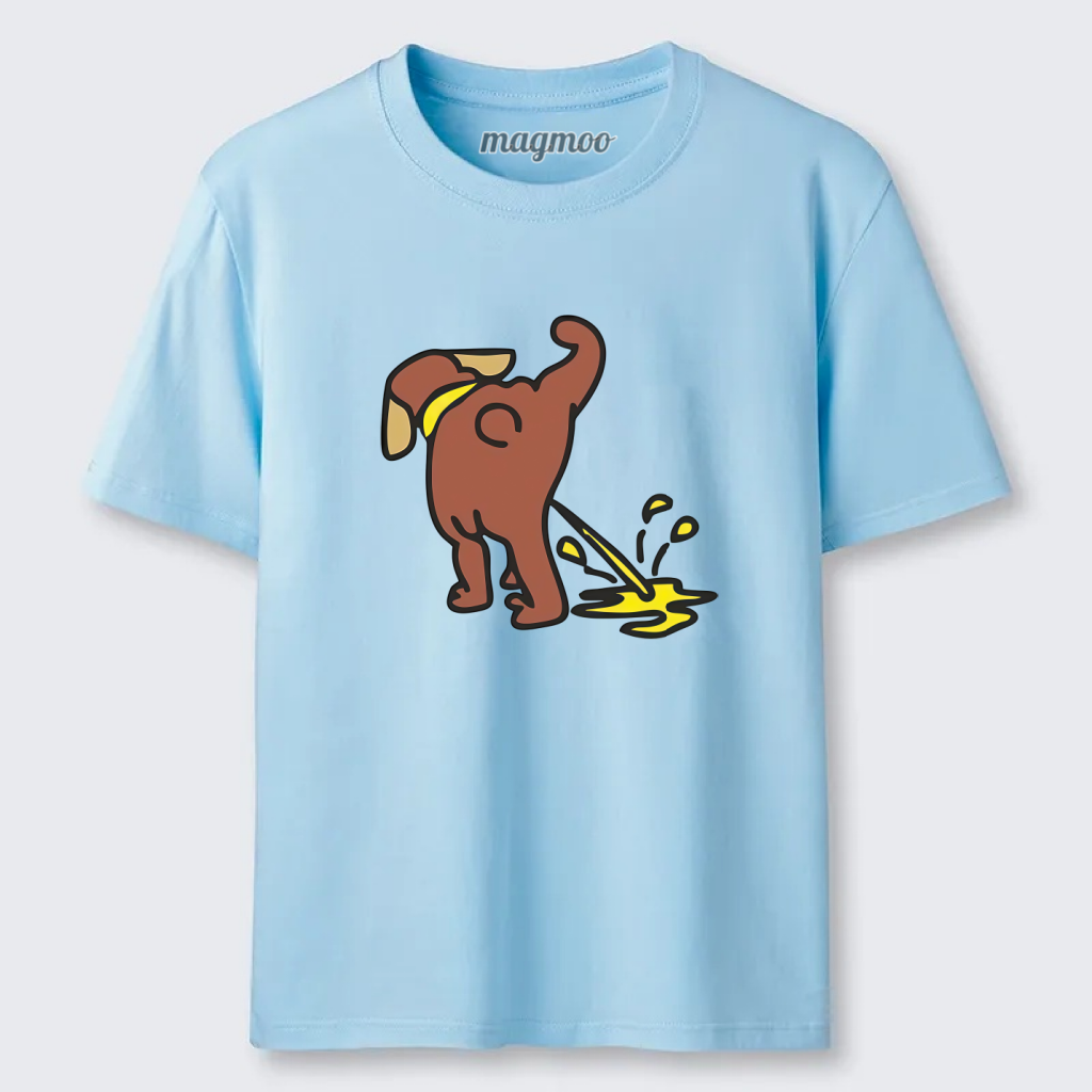 Magmoo Peeing Pup T-shirt