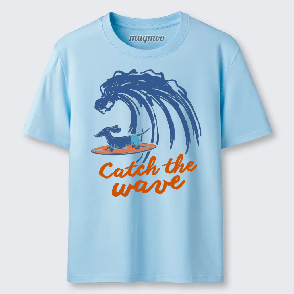 Magmoo Catch The Wave Doxie T-shirt