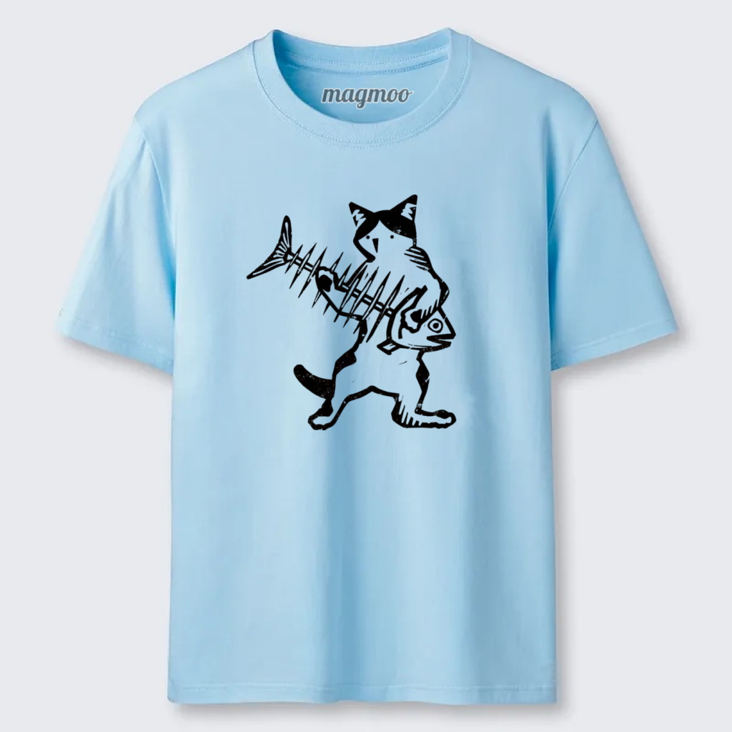 Magmoo Fisher Kitty T-shirt