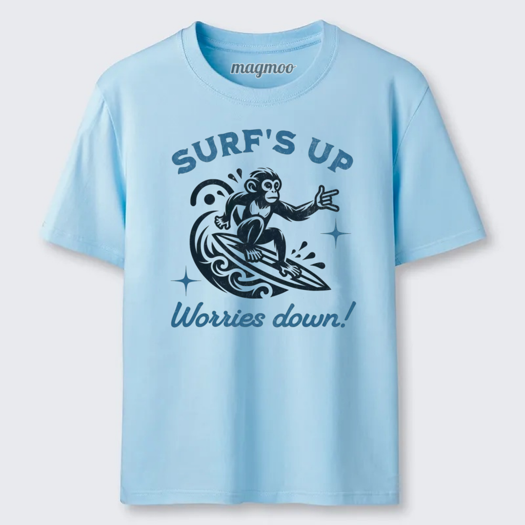 Magmoo Surfing Monkey T-shirt