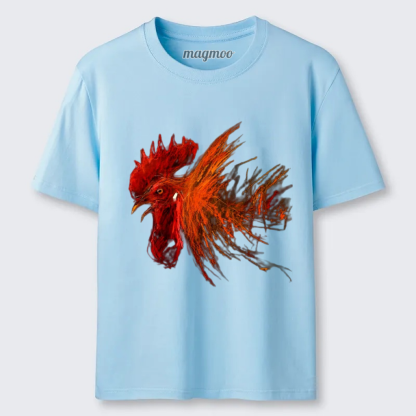 Magmoo Fire Rooster T-shirt