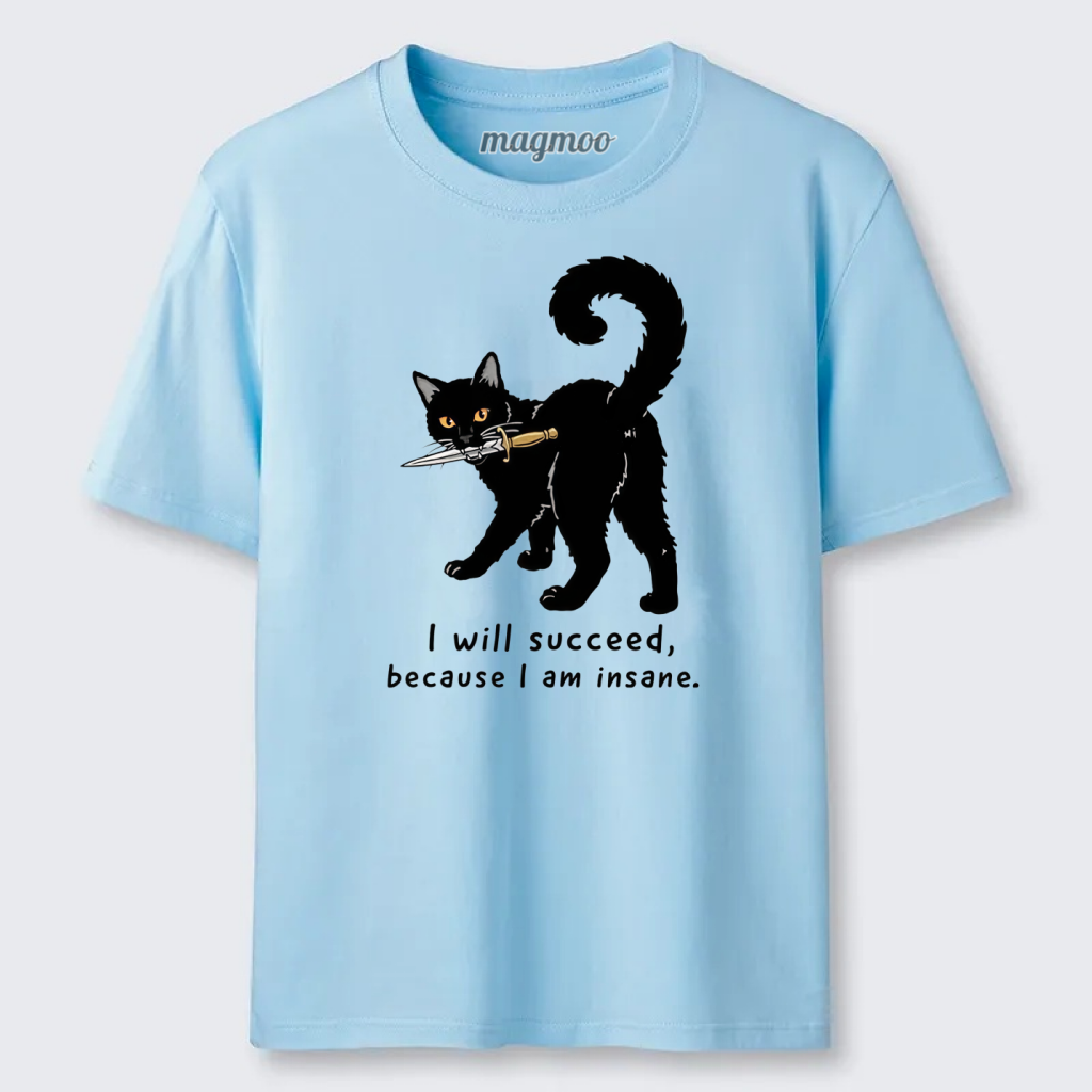 Magmoo Brave Black Cat Wild Success Vibe Classic T-shirt