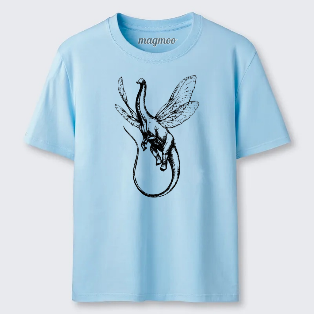 Magmoo Fairy Dinosaur Line Classic T-shirt