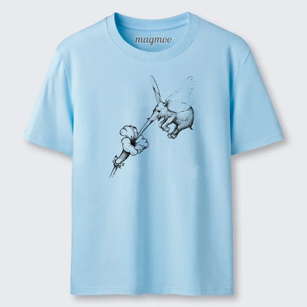 Magmoo Flying Fairy Elephant Classic T-shirt