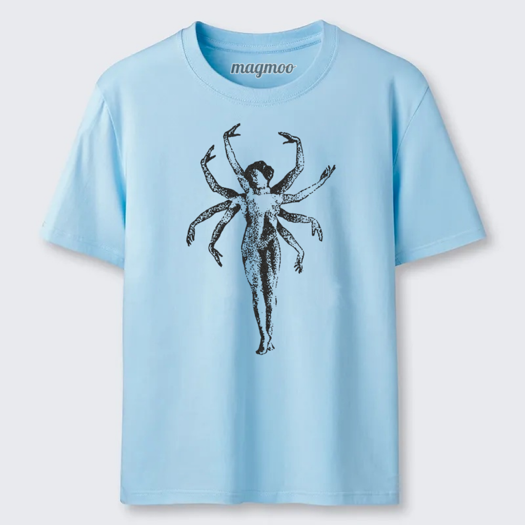 Magmoo Multi Arm Surreal Lady Classic T-shirt