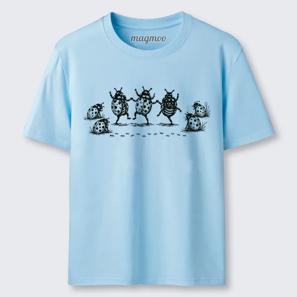 Magmoo Funny Dancing Ladybugs Classic T-shirt
