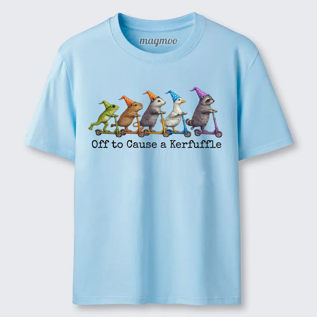 Magmoo Off To Cause A Kerfuffle Frog Classic T-shirt